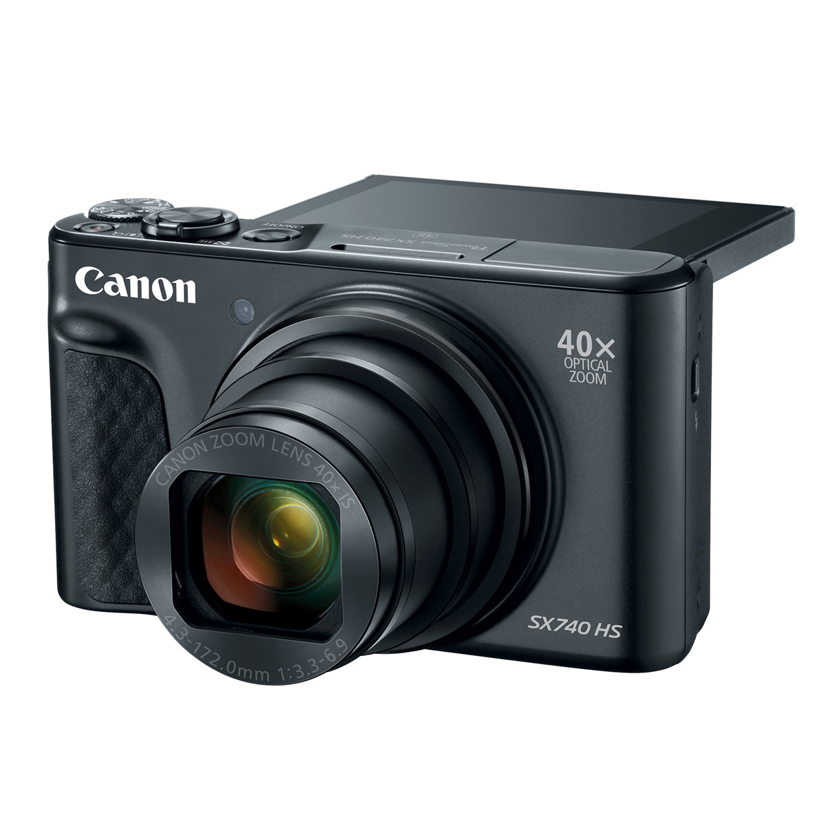 Canon PowerShot SX740 HS Digital Camera (Black)