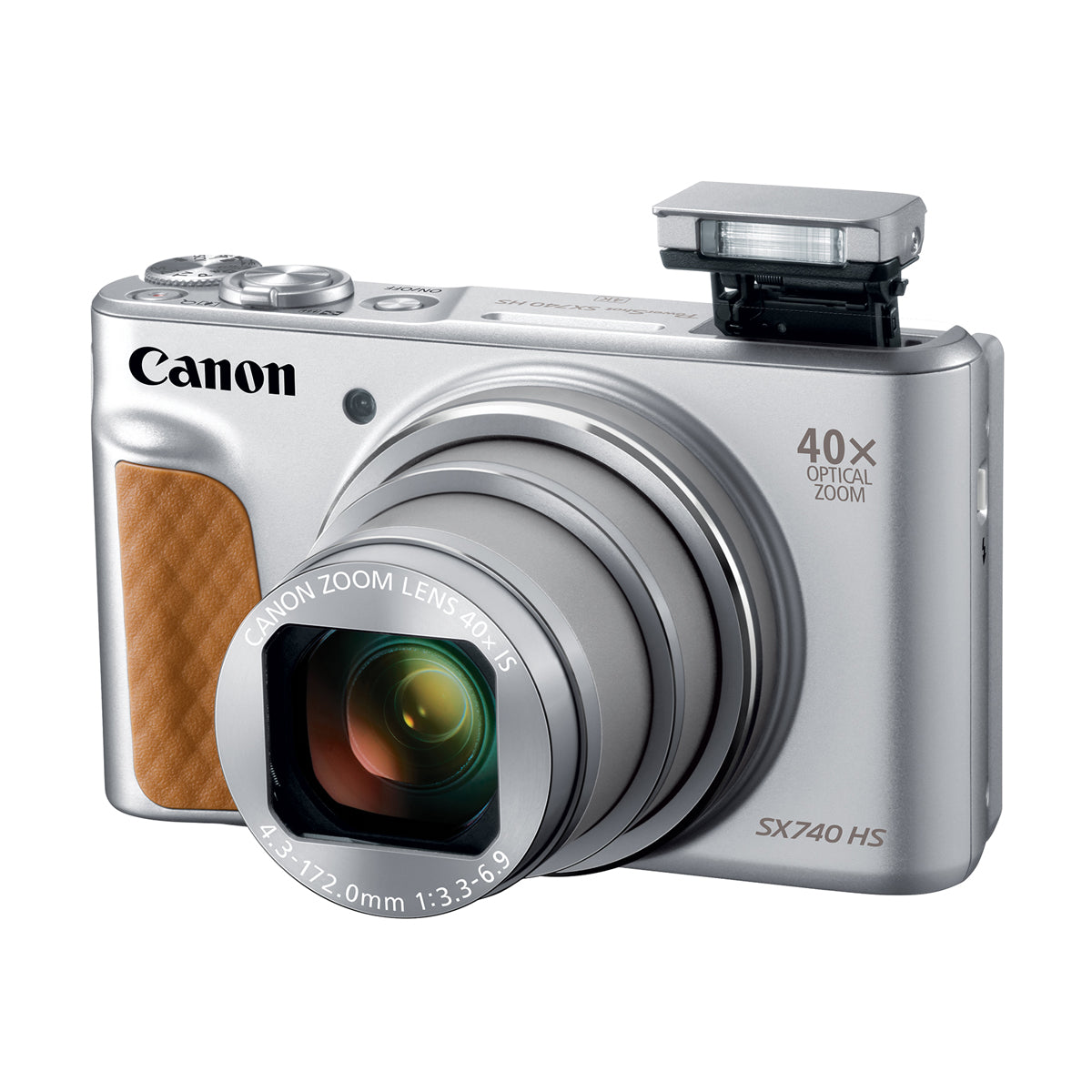 Canon PowerShot SX740 HS Digital Camera (Silver)