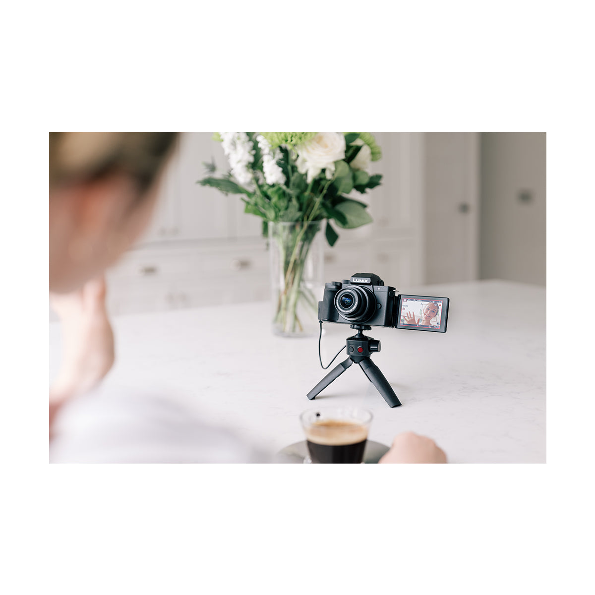 Panasonic Lumix G100 Mirrorless Camera With 12-32mm Lens Vlogging