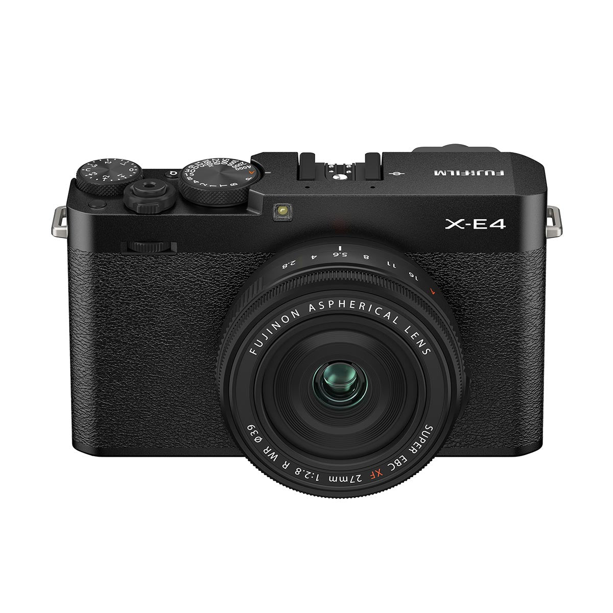 Fujifilm X-E4 Digital Camera with XF 27mm f/2.8 R WR Lens Kit (Black)