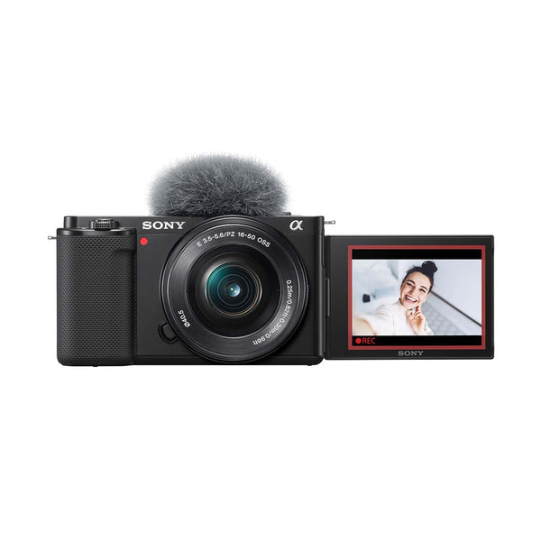 Sony Alpha ZV-E10 Mirrorless Vlog Camera with 16-50mm Lens