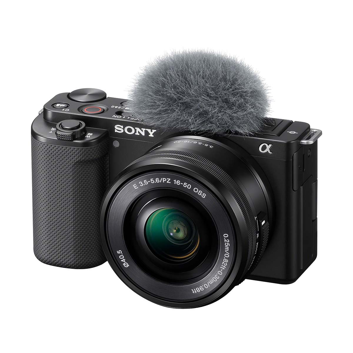 Sony Alpha ZV-E10 Mirrorless Vlog Camera with 16-50mm Lens