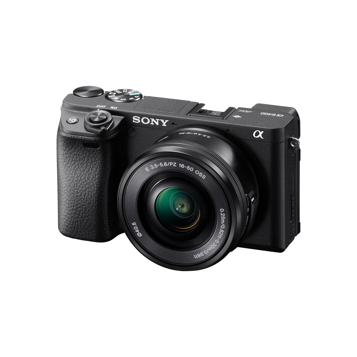 Sony Alpha a6400 Mirrorless Digital Camera with E-Mount 16-50mm Lens