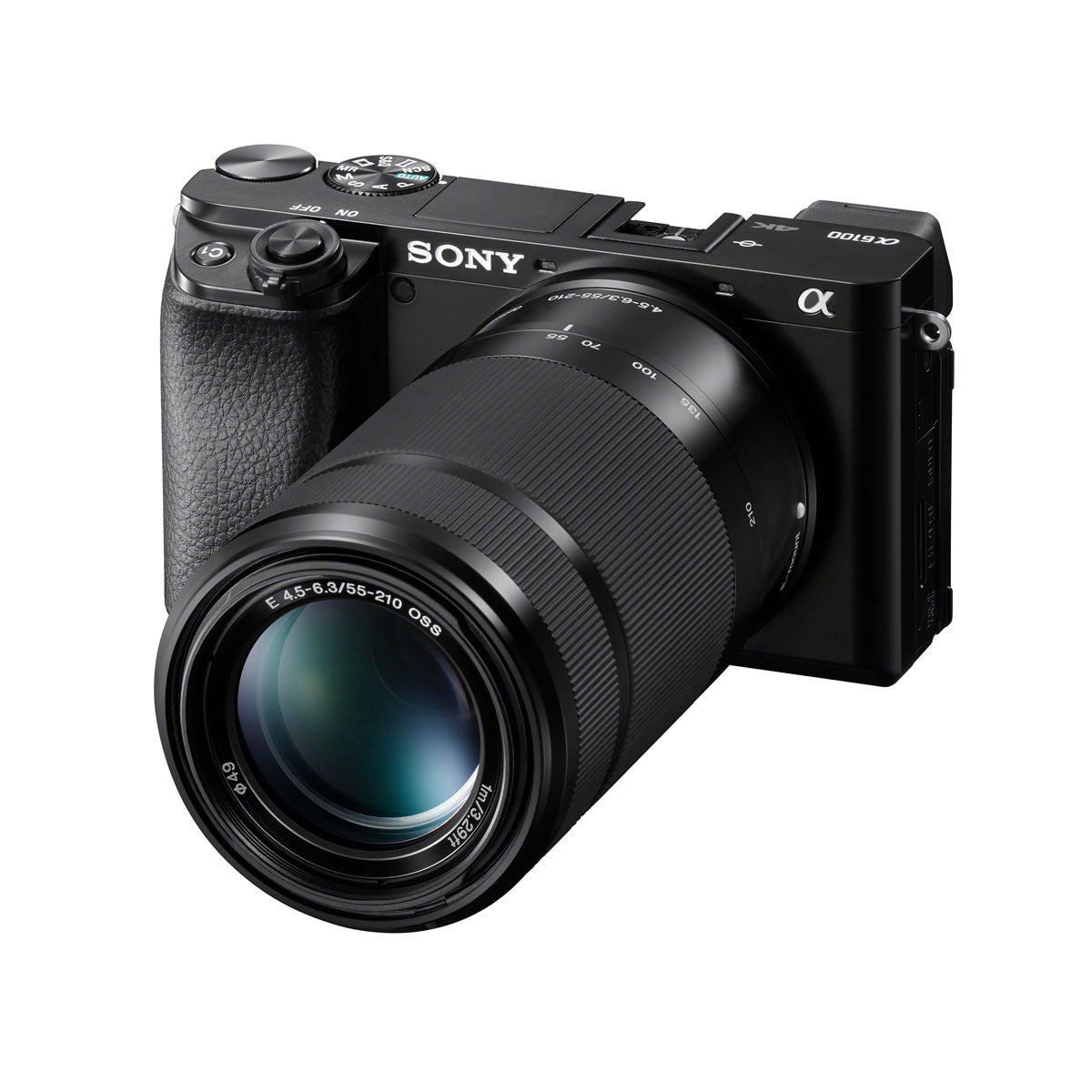 Sony Alpha a6100 Mirrorless Digital Camera with E-Mount 16-50mm & 55-2