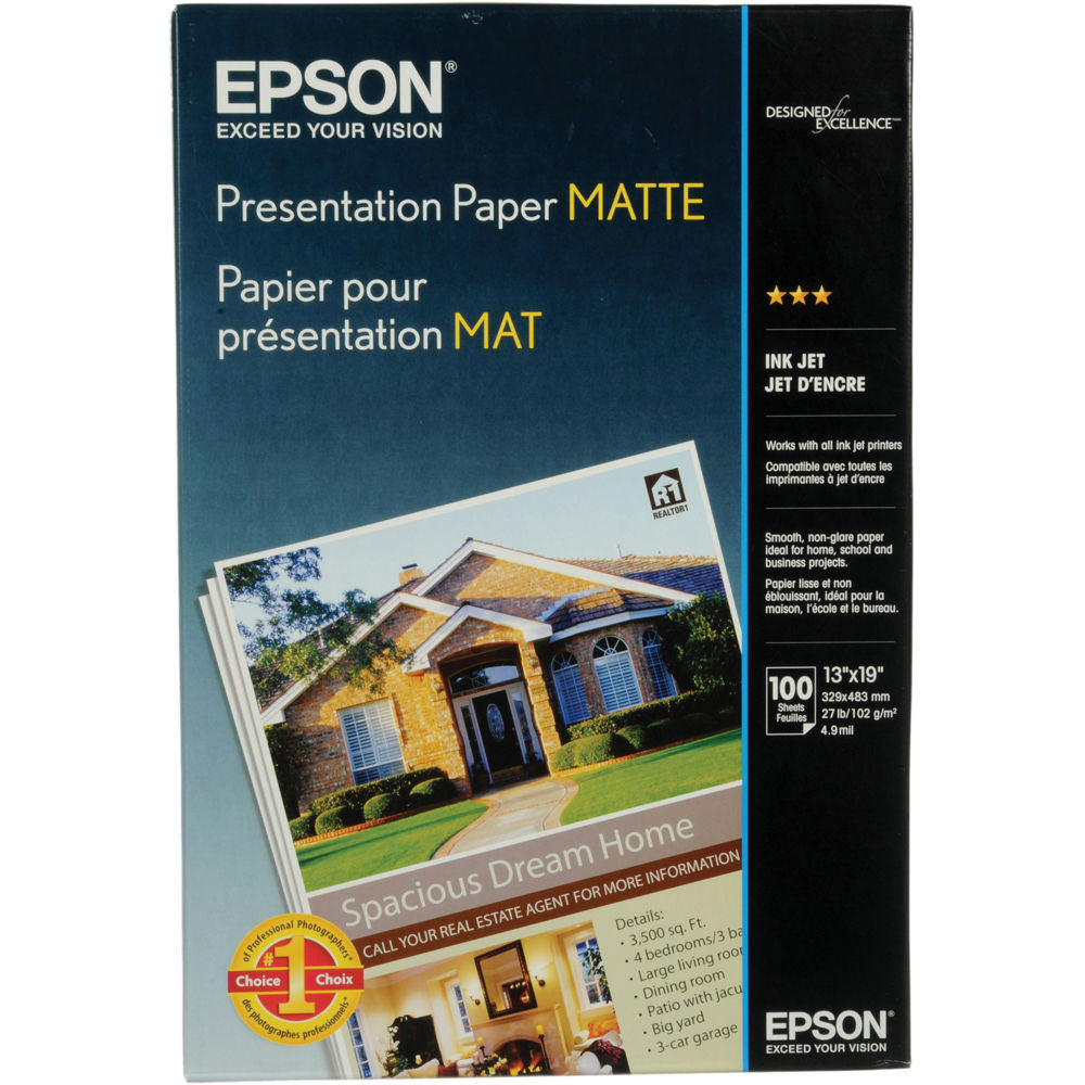 epson presentation paper matte 13x19