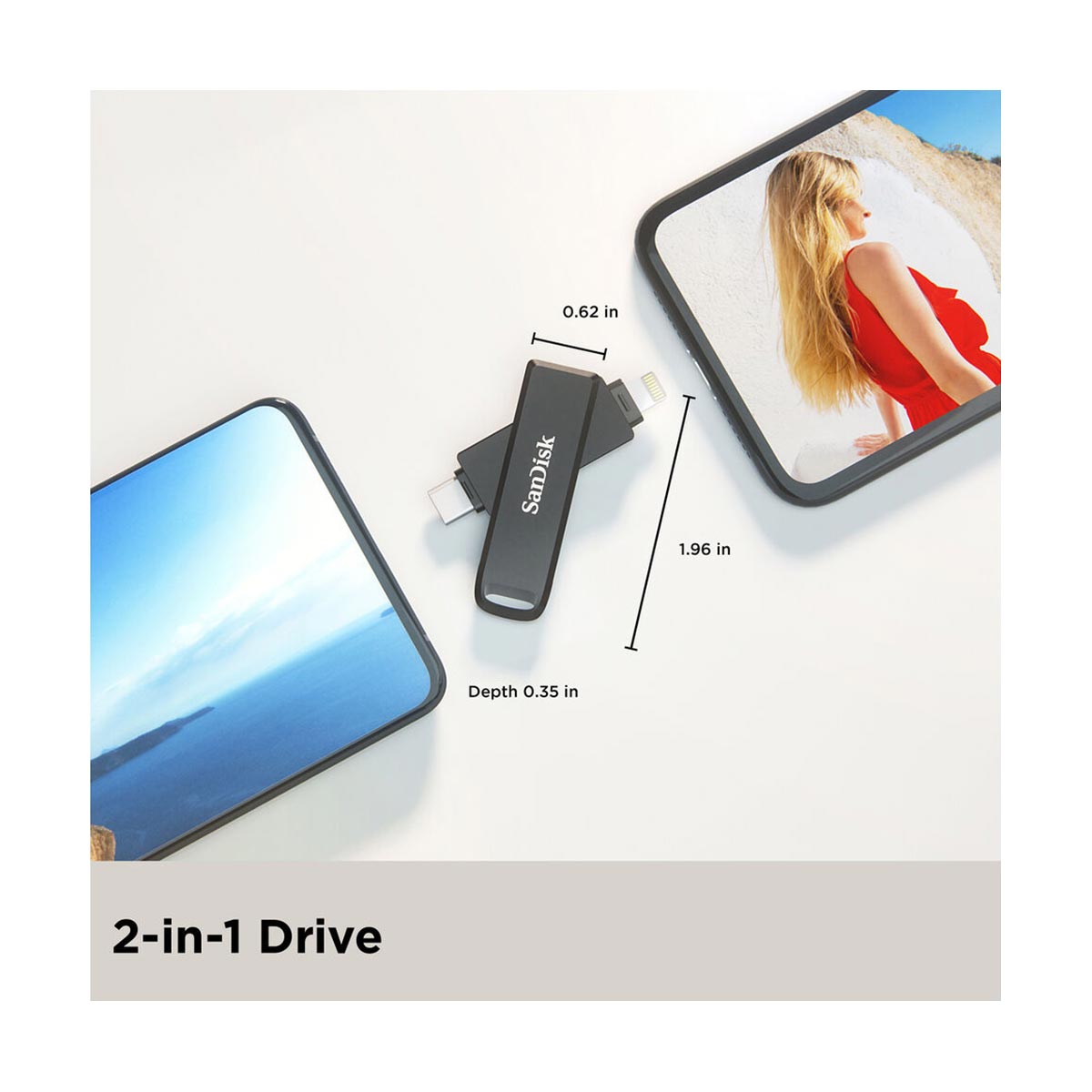 SanDisk iXpand 64GB USB-C Flash Drive